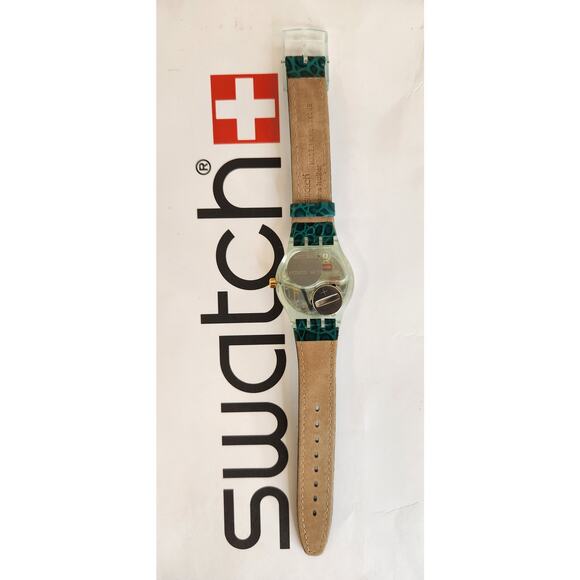 Swatch Watch RING A BELL SLG102 1995 Musicall Melody By Phillip Glass - Picture 7 of 8